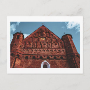Belarus Беларусь Synkavichy Kyrka Arkitektur Vykort