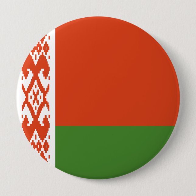Belarus Flagga Total täckning  Knapp (Framsida)