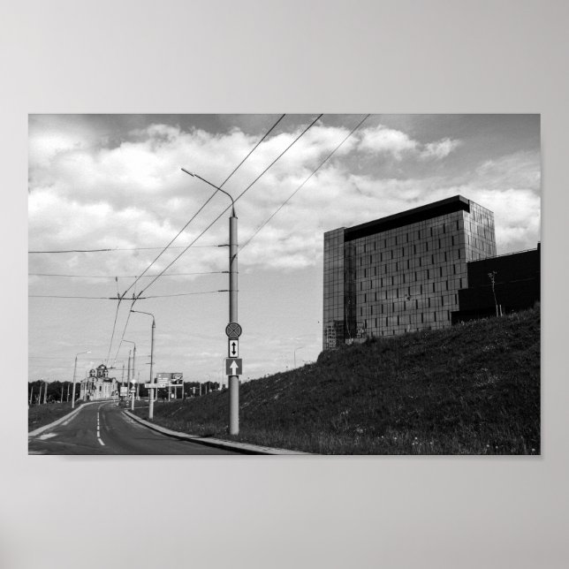 Belarus Grodno Cityscape City View Architecture Poster (Framsidan)