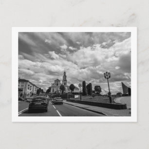 Belarus Grodno Cityscape City View Architecture Vykort