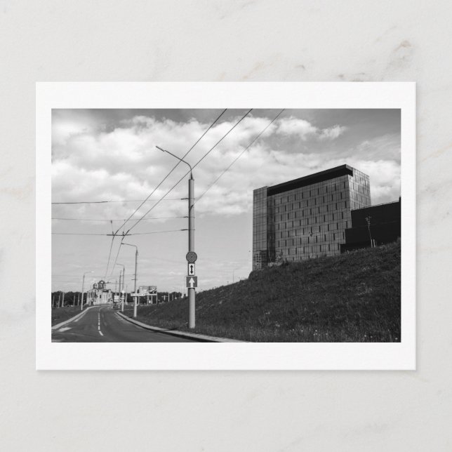Belarus Grodno Cityscape City View Architecture Vykort (Framsida)
