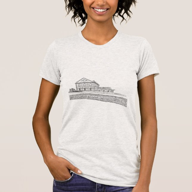 Belarus Orsha Arkitektur T Shirt (Framsida)