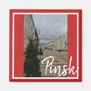 Belarus Pinsk Stadsmiljö Arkitekturmagnet Magnet