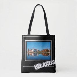 Belarus Vitrygolds slott arkitektur shoppingväska Tygkasse