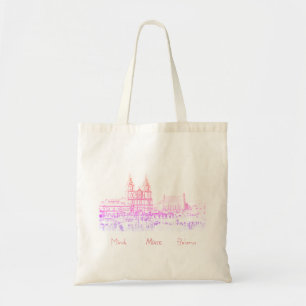 Belarus Vitryssland Minsk Мінск Минск Tote Bag Tygkasse