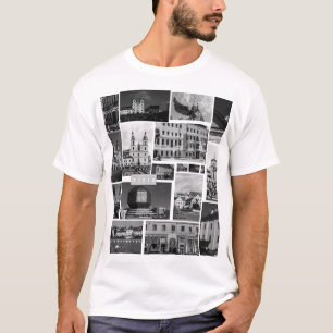 Belarus Vitryssland Minsk City-arkitektur T Shirt
