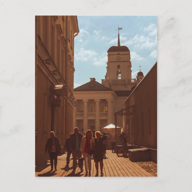 Belarus Vitryssland Minsk Minsk Arkitektur Vykort (Framsida)