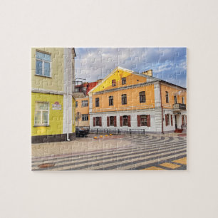 Belarus Vitryssland Pinsk Пінск Arkitektur Pussel