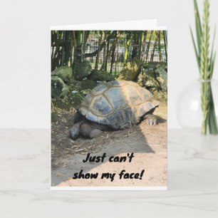 *BELASTAD* BIRTHDAY FRÅN LAZY TURTLE KORT