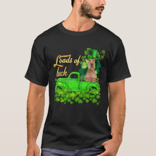 Belastningar av Tur Lastbil Irish Terrier St patri T Shirt