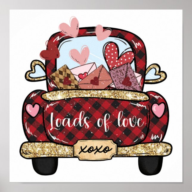 Belastningar från Kärlek Valentines day Poster (Framsidan)