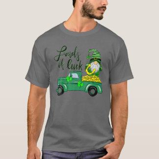 Belastningar från Tur Lastbil Gnome St patrick's d T Shirt
