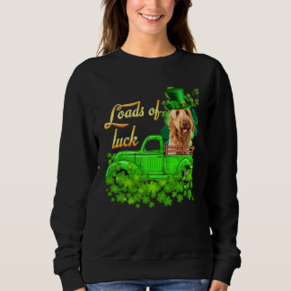 Belastningar Tur Lastbil Goldendoodle St Patrick S T Shirt