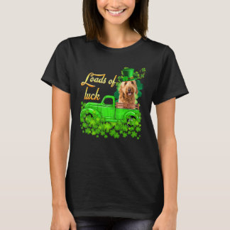 Belastningar Tur Lastbil Goldendoodle St Patrick S T Shirt
