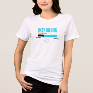 Belastningen av anpassade i pojke är moderskap öve t shirt