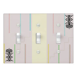 Belastningsfläktkräm och färg-former Ljusväxelskyd