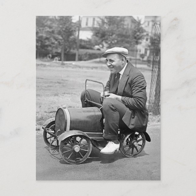 Belastningsprovning, tidigt 1900 s vykort (Framsida)