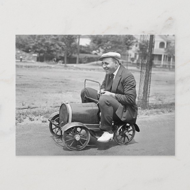 Belastningsprovning, tidigt 1900 s vykort (Framsida)