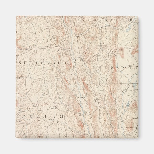 Belchertown, Massachusetts Magnet (Framsidan)