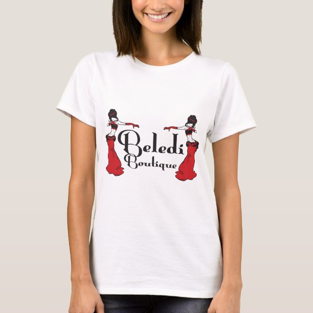 Beledi Boutiqueexklusiver Tee Shirt (Framsida)