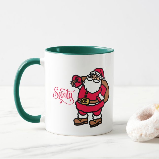 Beleive i Santa Mugg (Med munk)
