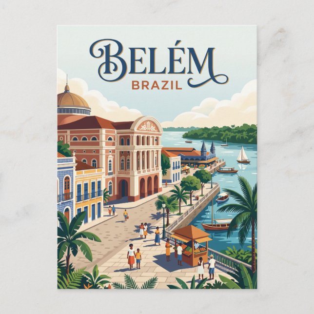 Belém, Brasilien Vykort (Framsida)