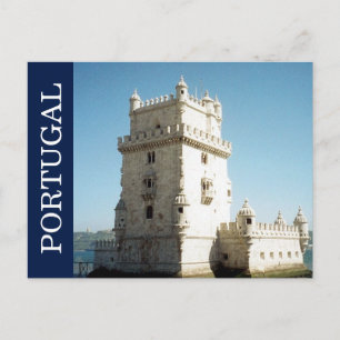 belem portugal vykort