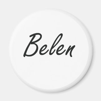 Belen konstnärlig Namn Design Magnet