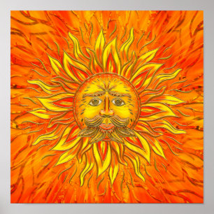 Belenus - Sol Gud Poster