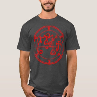 Beleth Ars Goetia Sigil Red T Shirt