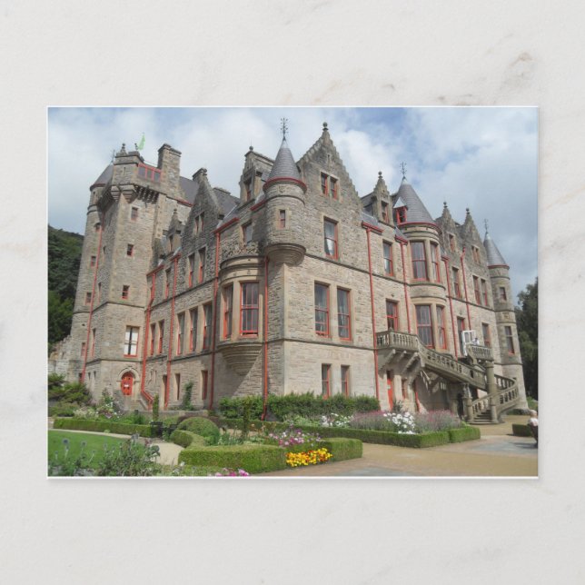 Belfast Castle, Nordirland Vykort (Framsida)