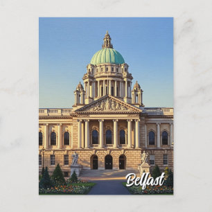 Belfast City Hall Northern Ireland Travel Vykort
