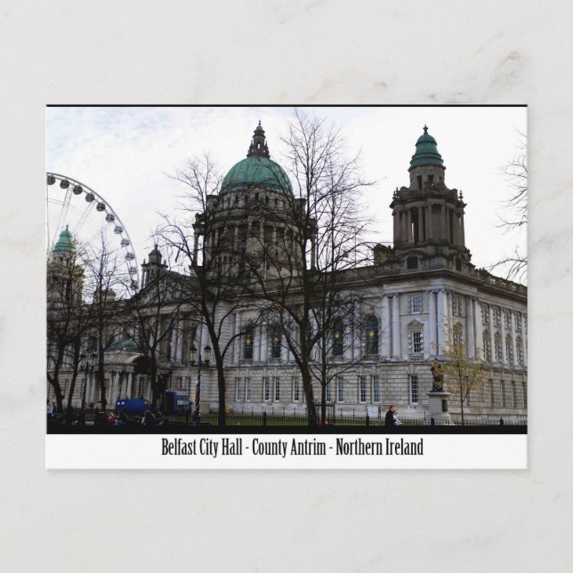 Belfast City Hall Vykort (Framsida)