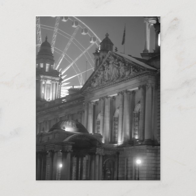Belfast City Hall Vykort (Framsida)