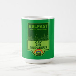 Belfast Gay pride - Brighton Ireland LGBT - Kaffemugg