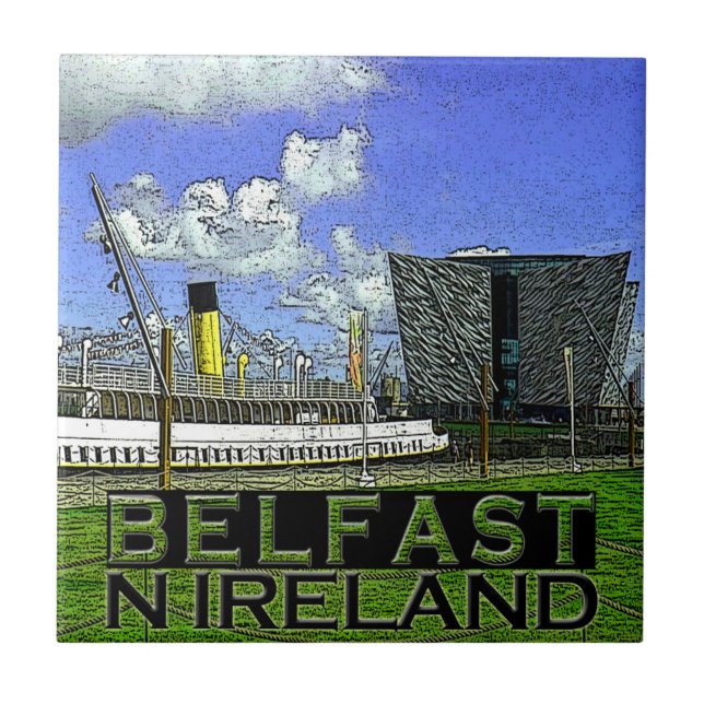 Belfast Kakelplatta (Framsidan)