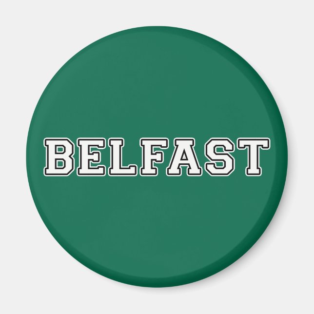 Belfast Magnet (Framsidan)