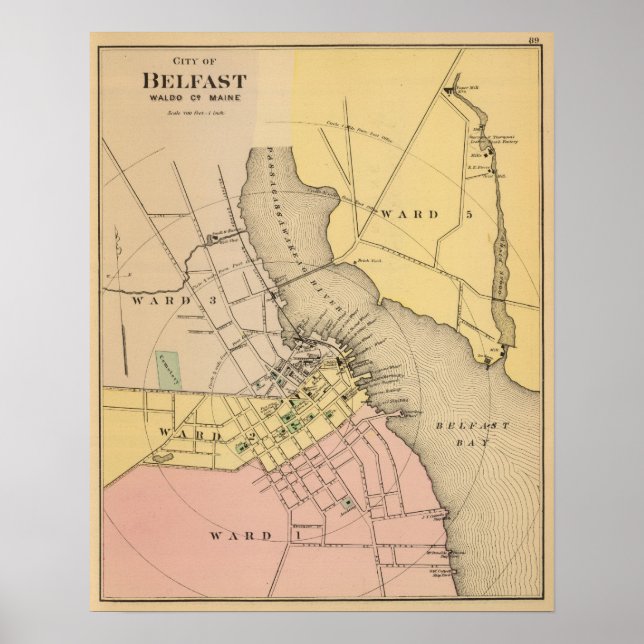 Belfast, Maine Poster (Framsidan)
