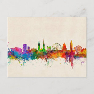Belfast Northern Ireland Skyline Vykort