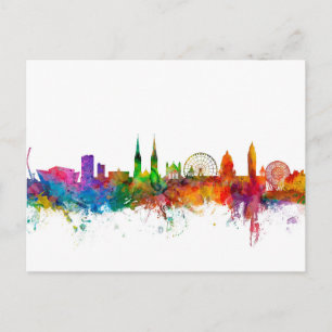 Belfast Northern Ireland Skyline Vykort