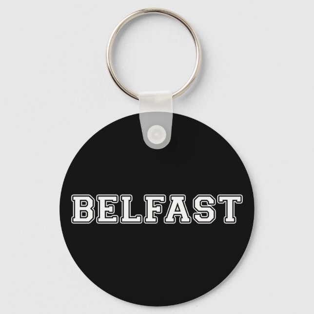 Belfast Nyckelring (Framsida)