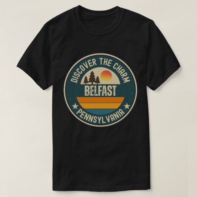 Belfast, Pennsylvania T Shirt (Design framsida)