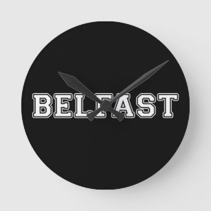 Belfast Rund Klocka
