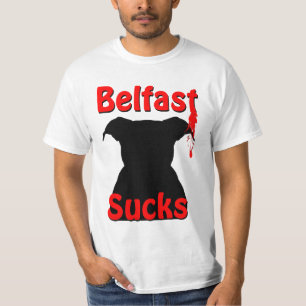 Belfast som är nordlig - ireland suger t shirt