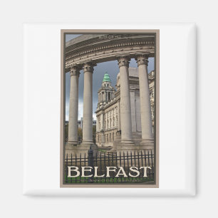 Belfast stadshus magnet