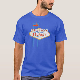 Belfast - Vegas undertecknar Tee Shirt