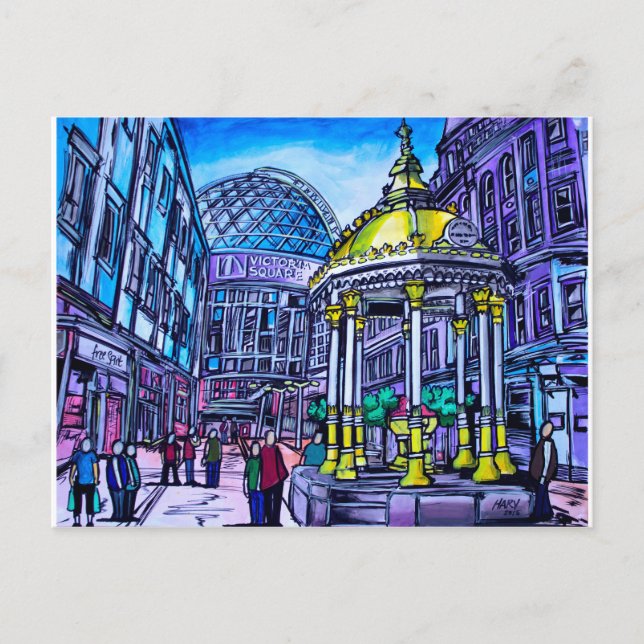 Belfast - Victoria Square Vykort (Framsida)