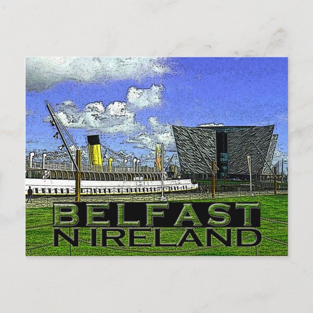 Belfast Vykort (Framsida)
