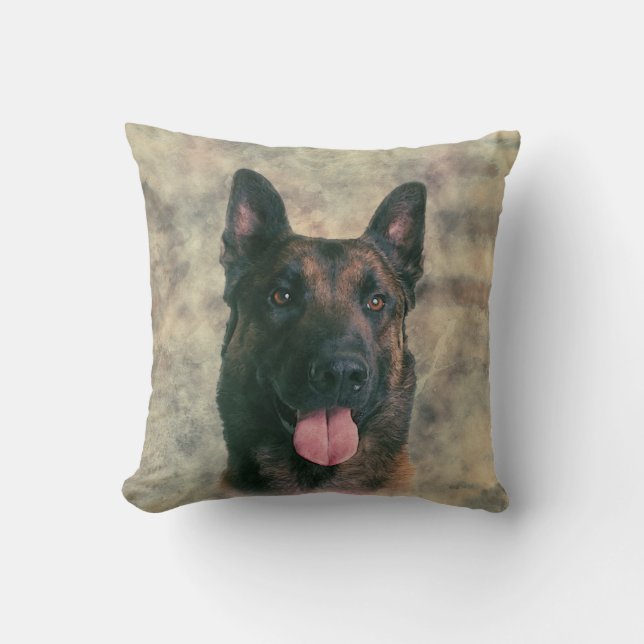 Belgare Malinois - belgisk herde - Maligator Kudde (Framsida)