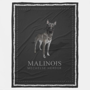 Belgare Malinois - belgisk herde - Mechelaar Fleecefilt